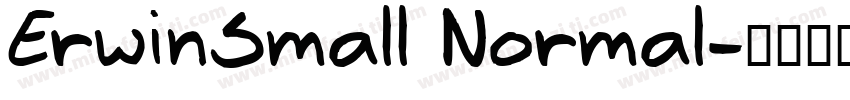 ErwinSmall Normal字体转换